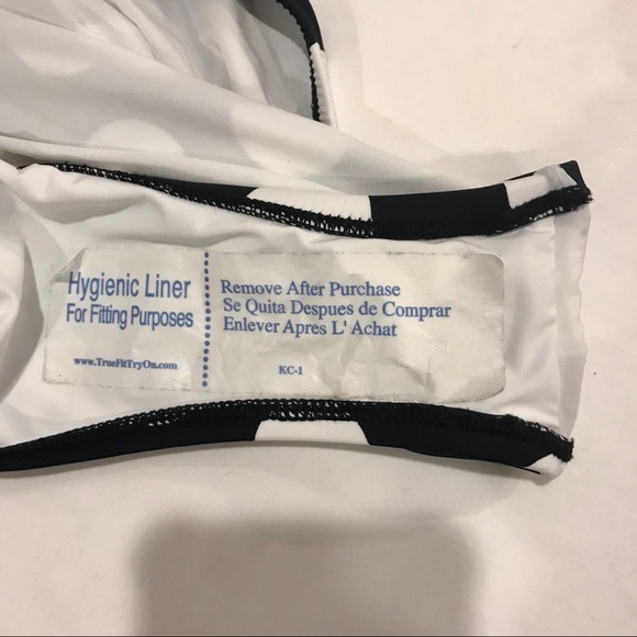 La Blanca black and white polka dot one piece - Picture 8 of 12